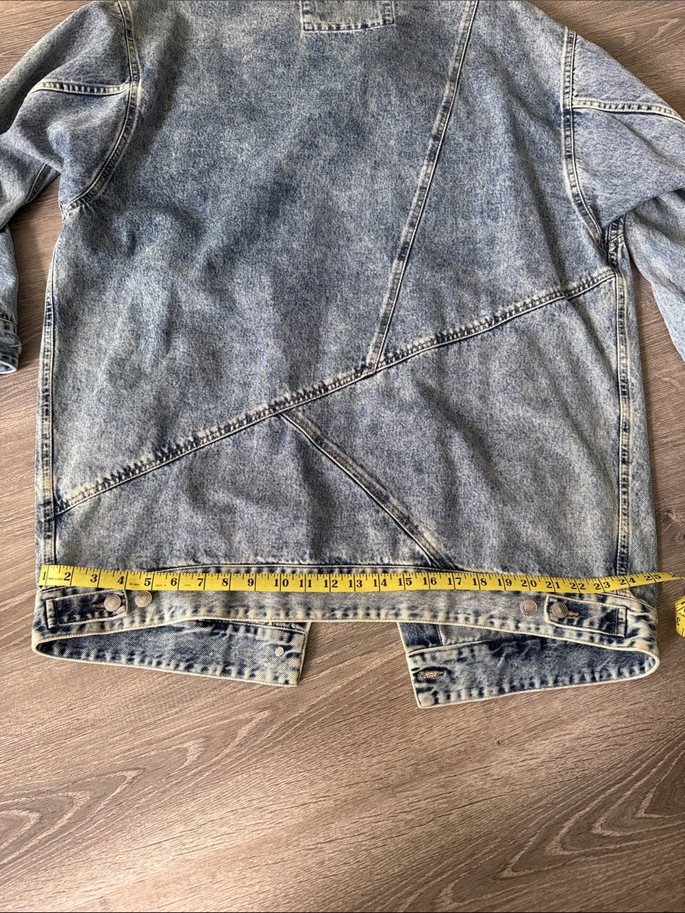 Marcella New York Light Blue Washed Denim Jacket - Picture 5 of 7